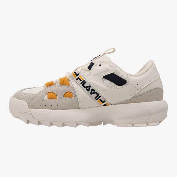 Fila Disruptor Women's Heritage Shoes - White/Navy,NZ 164-16507